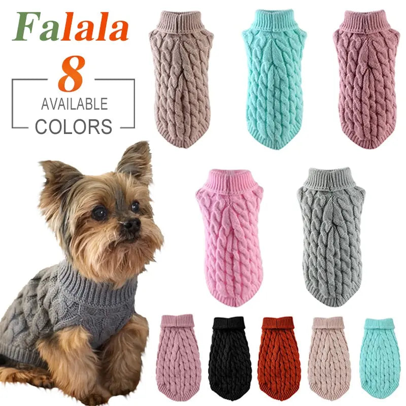 Dog Vest for small Dogs* Yorkie- Chihuahua- Terrier-Havanese-Corgi**Soft Puppy, High Collar Design Sweater*** Fashion Clothing for Pet Dogs Cats My Magnolia Shop